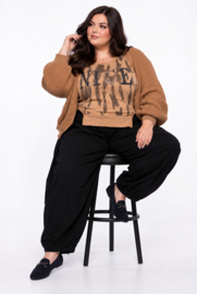 ITALIA oversized katoen/acryl mix top/in meerdere kleuren