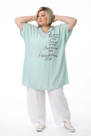 ITALIA MODA oversized viscose A-lijn tuniek stretch