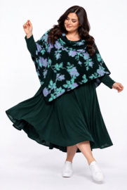 ITALIA oversized  wolmix korte poncho/in meerdere kleuren