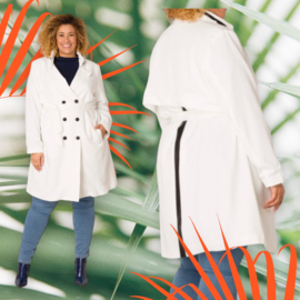 Summer Outerwear A-lijn jas /gevoerd