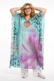 ONE OF A KIND  zomer poncho/tuniek ( extra groot)