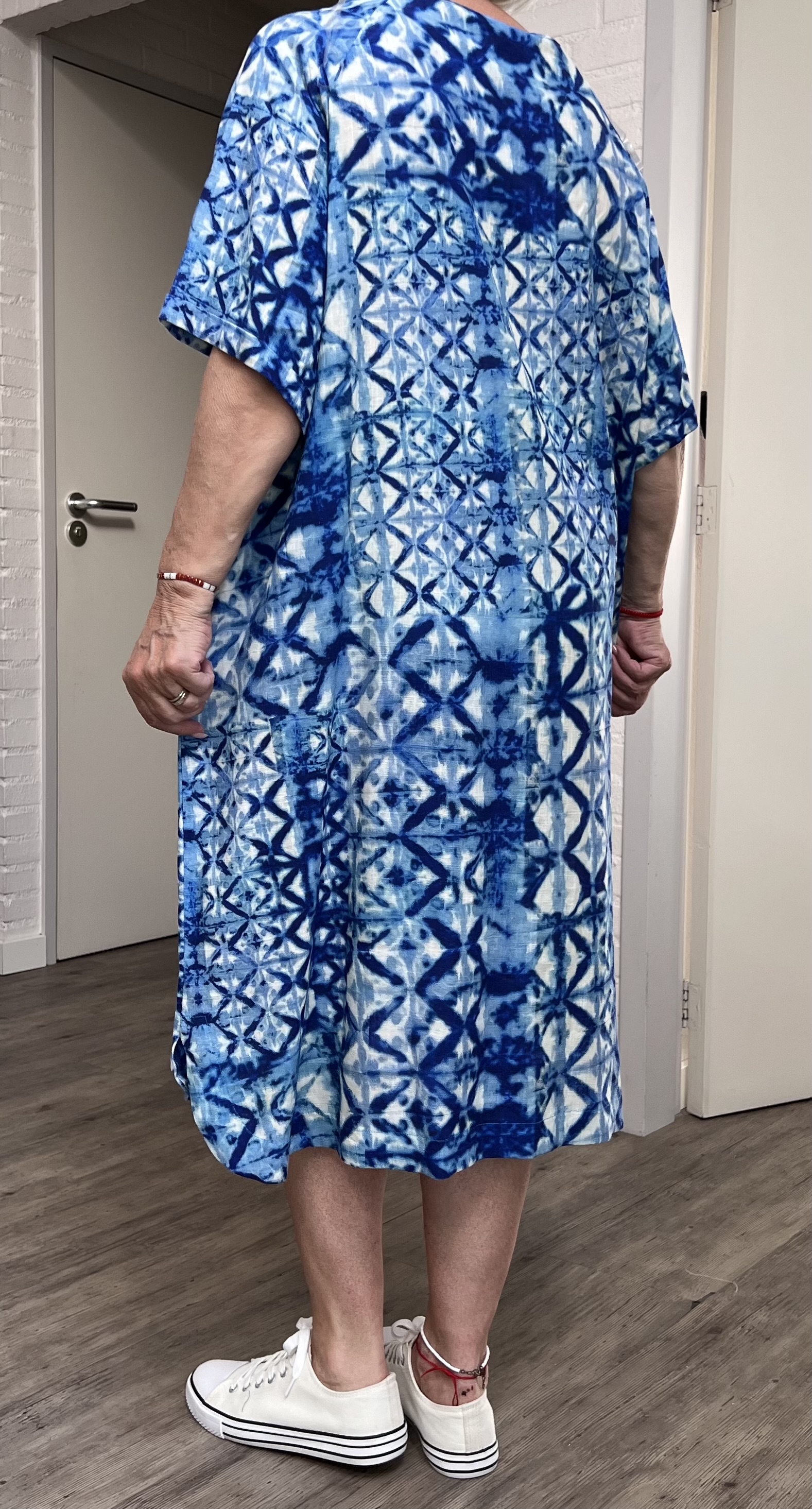 Ophilia oversized linnen/viscose jurk