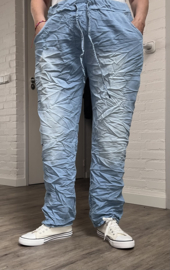ITALIA katoen jeans broek apart/ veel stretch/in meerdere kleuren