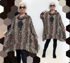 Vincenzo Allocca oversized viscose  A-lijn tuniek apart 