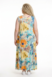 Ophilia viscose A-lijn jurk/ stretch
