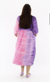 AKH viscose A-lijn jurk met zakken /apart stretch