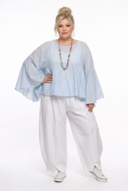 ITALIA MODA oversized de modieuze kleuring  katoen top apart  /in meerdere kleuren