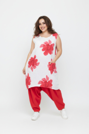 MB oversized linnen/katoen zomer jurk apart/in meerdere kleuren