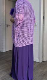 Italia Moda oversized gebreide top stretch/in meerdere kleuren