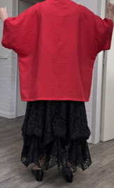 Zedd Plus viscose tuniek/top  met ketting