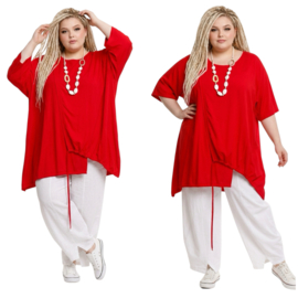 Vincenzo Allocca oversized viscose A-lijn tuniek /apart