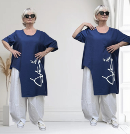 SINNE design.. A- lijn viscose top/tuniek