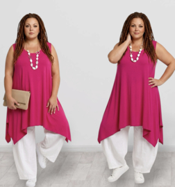 Moonshine oversized viscose A-lijn tuniek stretch