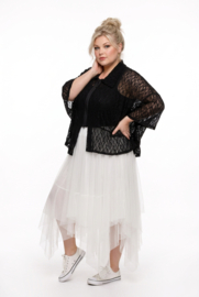 Vincenzo Allocca oversized korte vest/blazer stretch/ KANT /aparte/stretch