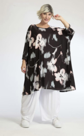 AKH oversized A-lijn tuniek/top/jurk stretch