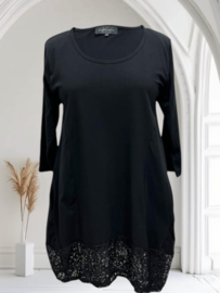Vincenzo Allocca oversized viscose A-lijn jurk/tuniek apart