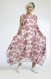 AKH oversized chique chiffon A-lijn  jurk/overjurk /tuniek apart