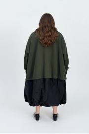 ITALIA viscose mix A-lijn tuniek stretch
