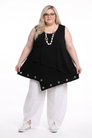NEW COLLECTION katoen A-lijn tuniek stretch/meerdere kleuren