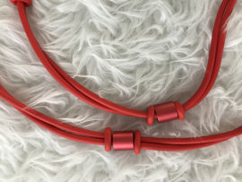 Fashion design jewellery rubber collier 115