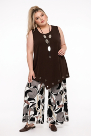 NEW COLLECTION katoen A-lijn tuniek stretch/meerdere kleuren