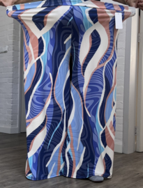 ITALY Mode jersey viscose  wijde broek apart /zeer rekbaar
