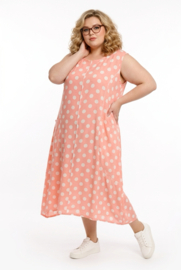 AKH oversized viscose A-lijn jurk apart