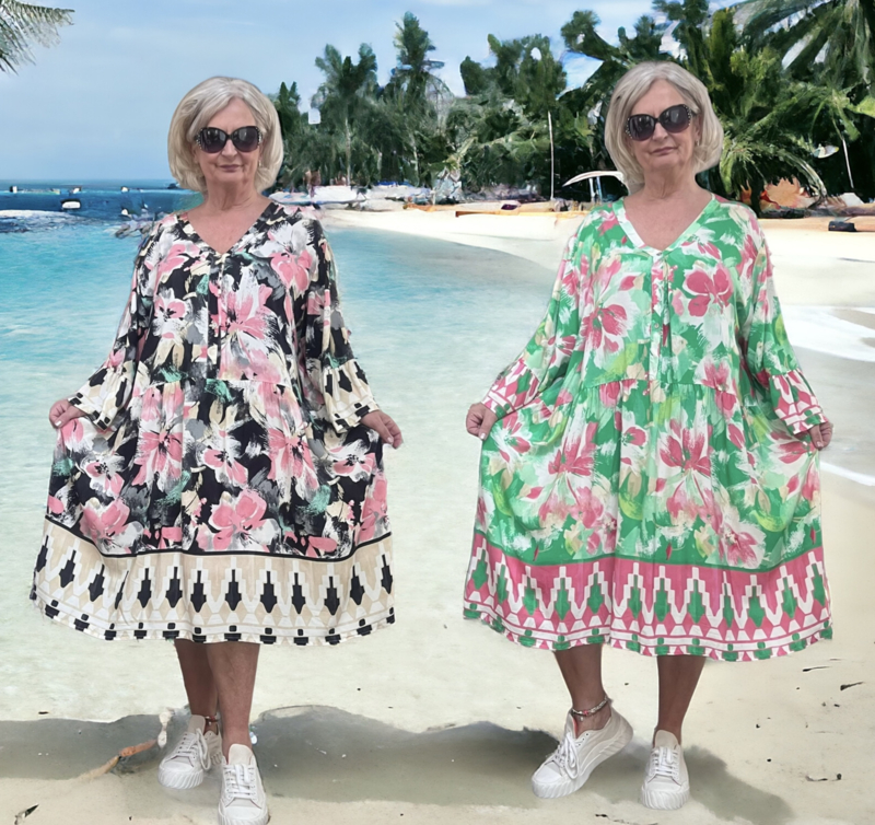 Tuniek ibiza style grote maten sale