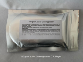 Ginsengpoeder 100 gram