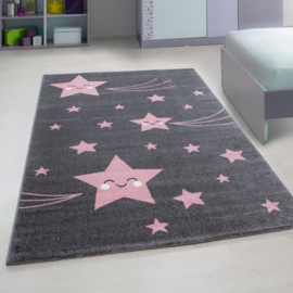 Kindervloerkleed VKW 'Kids Story Ascella' Roze