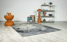 Vloerkleed Industrieel Outdoor/Indoor "Summer" Zilvergrijs