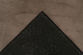 Vloerkleed Wasbaar Laagpolig Effen "Loft" Taupe