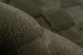 Vloerkleed Scandinavisch 3D Effect "Soul" Basil Olijfgroen