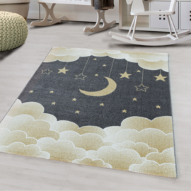Kindervloerkleed VKW 'Kids Story Lilo' Geel