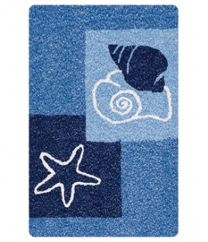 Kleine Wolke CLASSIC Seaworld Badmat Marine Blauw