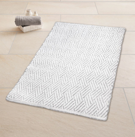 Kleine Wolke CLASSIC Switch Badmat Macadamia Crème/Grijs/Beige