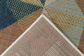 Vloerkleed Grafisch Outdoor/Indoor "Capri 3" Multikleur