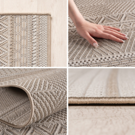 Vloerkleed VKW Grafisch Outdoor/Indoor 'Ozzie' Beige