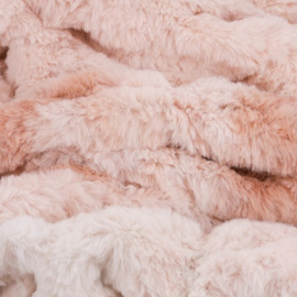 Kleed/Plaid VKW J’adore 'Luxury' Roze 150x200cm
