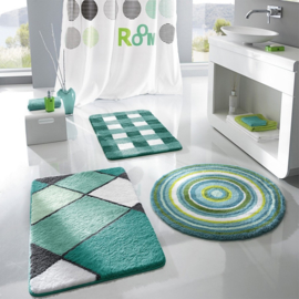 Kleine Wolke CLASSIC Mandala Badmat Turquoise