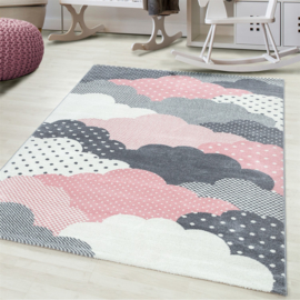 Kindervloerkleed VKW 'Kids Story Sweet Dreams' Roze