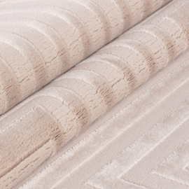 Vloerkleed VKW Scandinavisch 3D Effect 'Maja' Beige