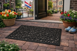 Buitenmat VKW 'Laguna' Zwart 45x75cm