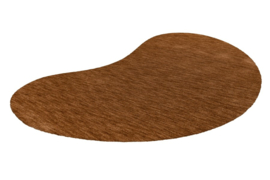 Vloerkleed Organisch Laagpolig "Comfy" Camel Bruin 160x230cm