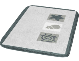 Kleine Wolke CLASSIC Beach Badmat Oestergrijs