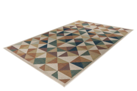 Vloerkleed Grafisch Outdoor/Indoor "Capri 3" Multikleur