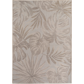 Vloerkleed VKW Botanisch Outdoor/Indoor 'Iris' Beige