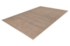 Vloerkleed Laagpolig Effen "Trendy Uni" Beige