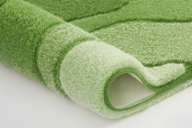 Kleine Wolke CLASSIC Fiona Badmat Distel Groen