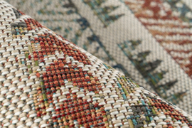 Vloerkleed Grafisch Outdoor/Indoor "Capri 5" Multikleur